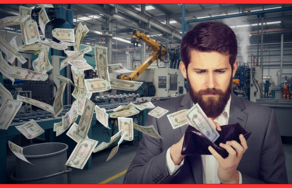Antigua lavadora industrial de piezas y 3 razones para sustituirla por un sistema moderno de lavado industrial más eficiente y rentable.